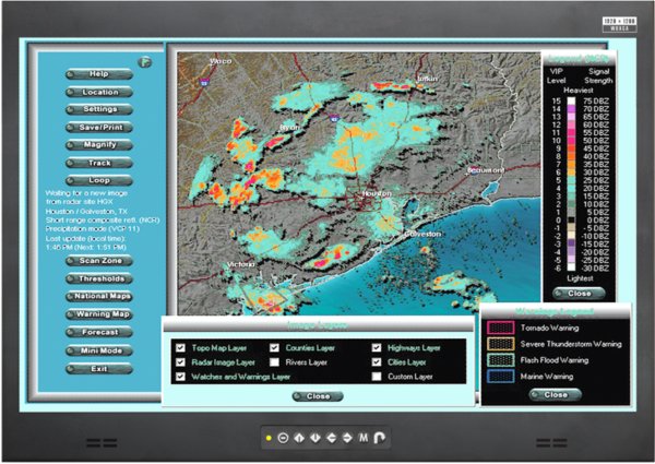 RP-X924 - 9U 24" WUXGA Display Panel