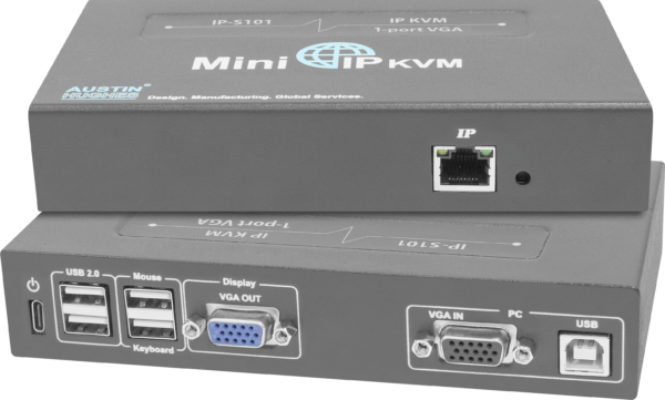 IP-S101 - 1-port VGA Mini IP KVM Series